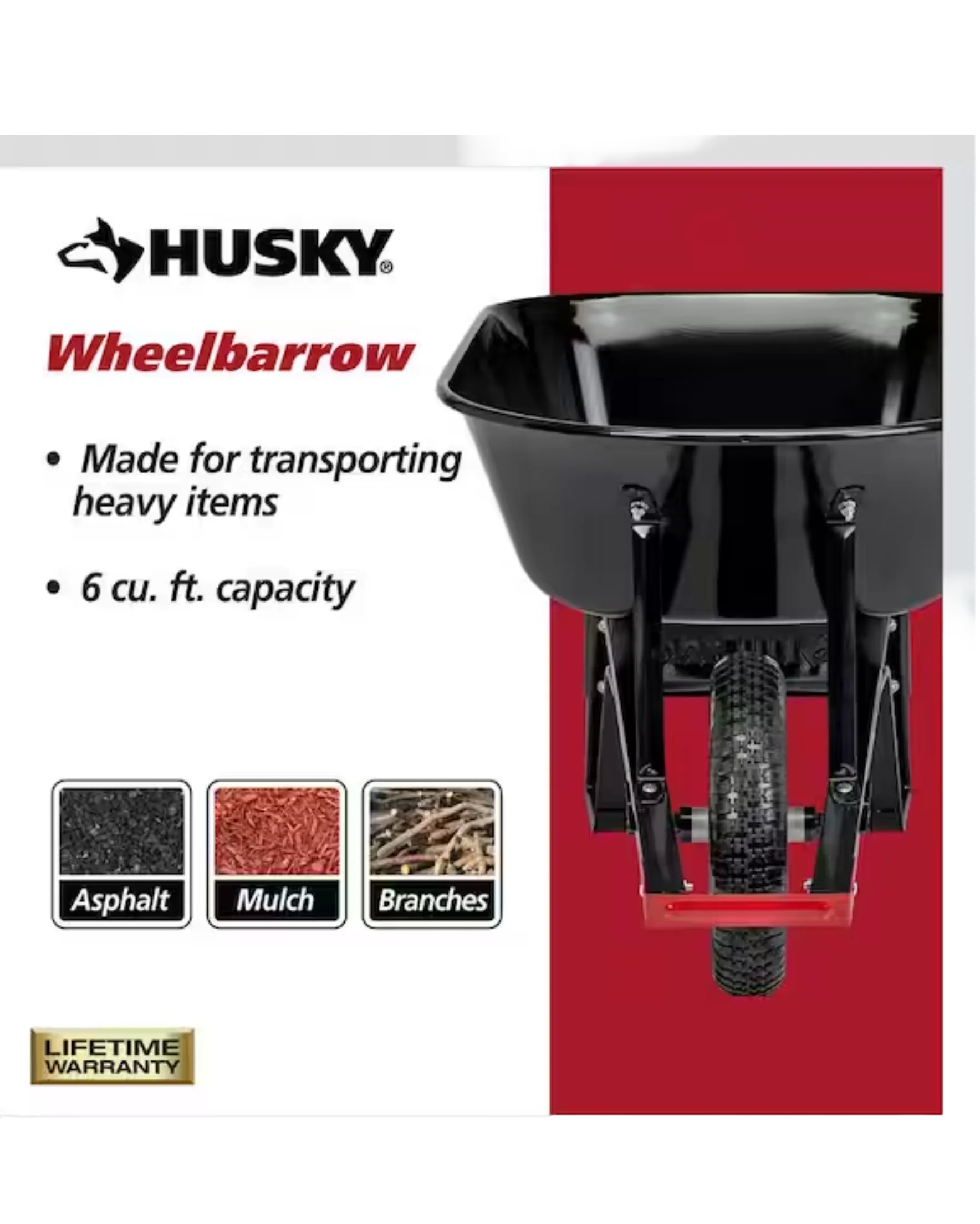 Husky Wheel Barrow - Image 4