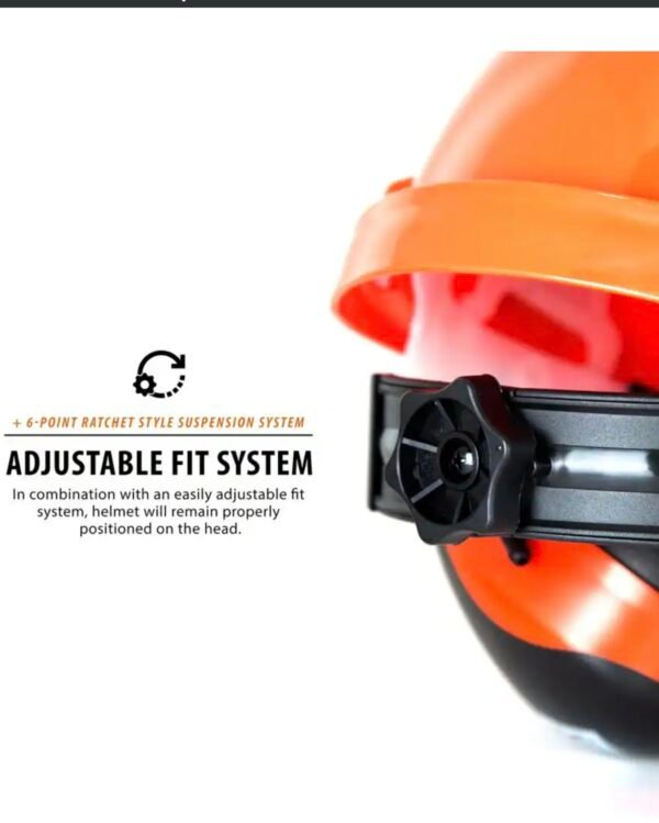 Forestry Safety Helmet and Hearing Protection System - Image 4