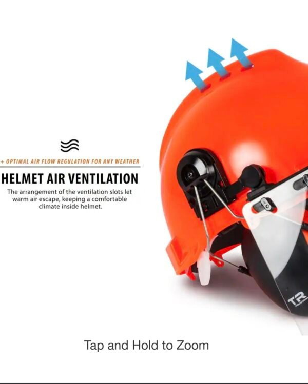 Forestry Safety Helmet and Hearing Protection System - Image 5