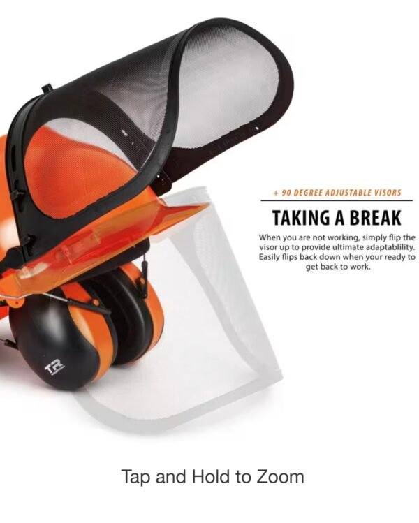 Forestry Safety Helmet and Hearing Protection System - Image 7