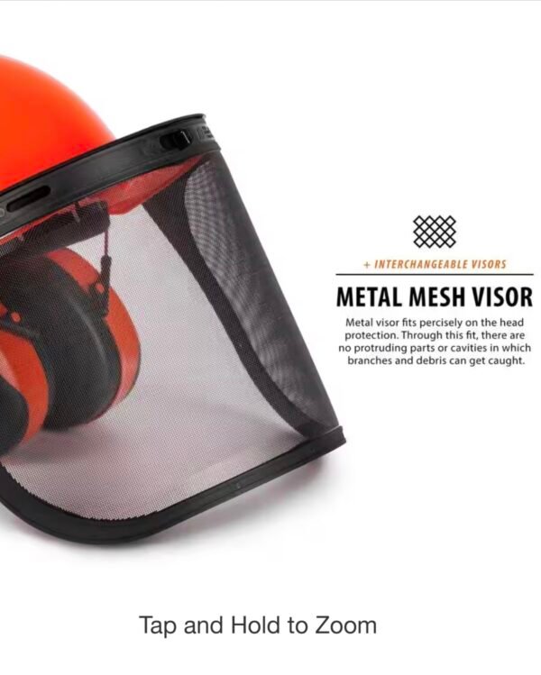 Forestry Safety Helmet and Hearing Protection System - Image 3