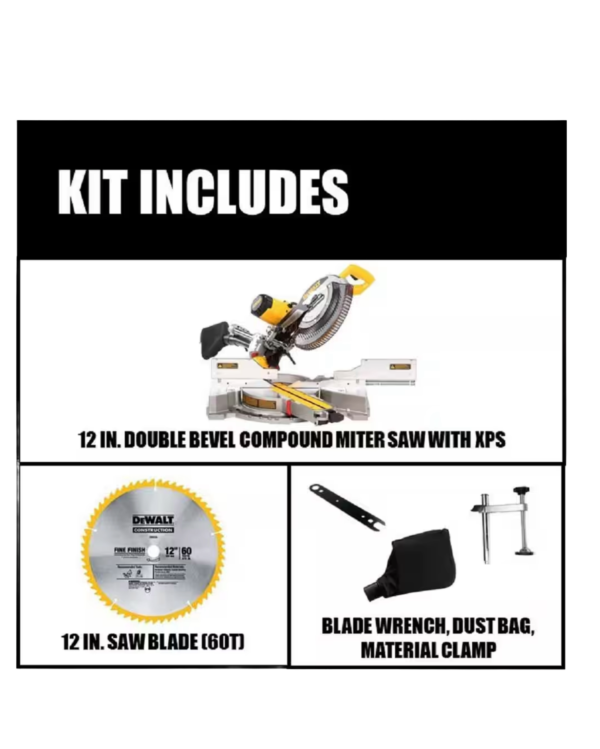 Dewalt Mitre Saw (corded 12IN) - Image 3